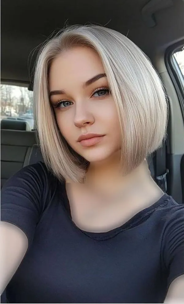 Hairstyles for round faces 5