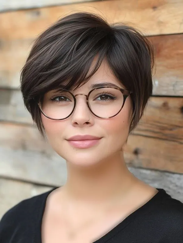 Hairstyles for round faces 7