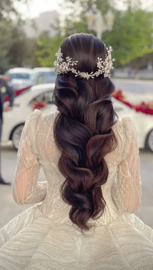 Half open hairstyle 14