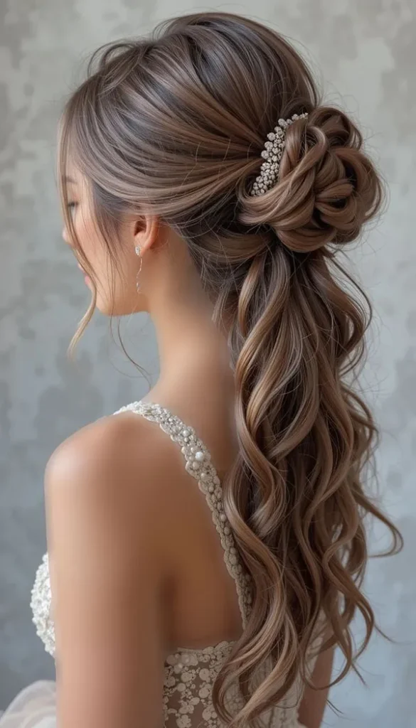 Half open hairstyle 18