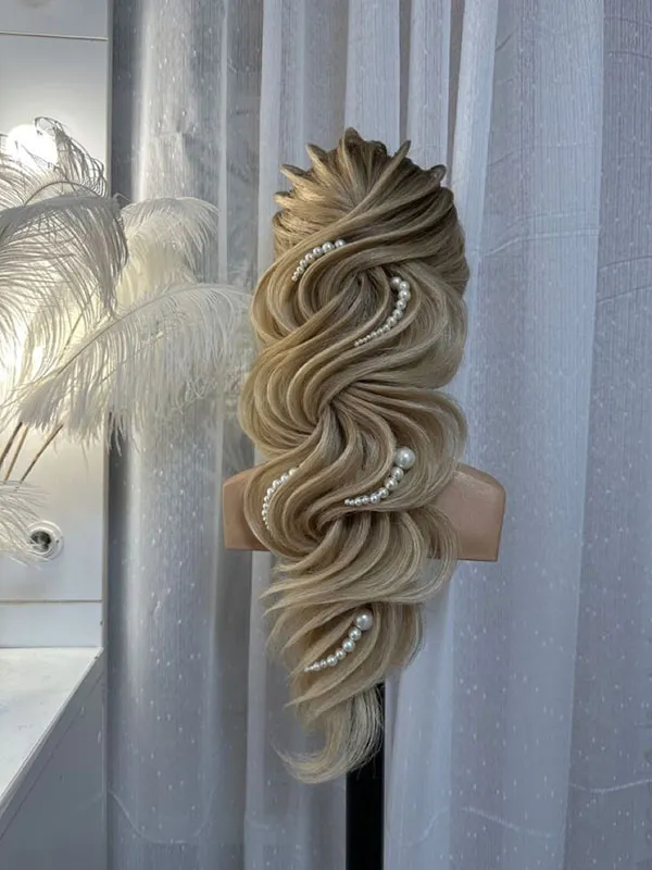 Half open hairstyle 20