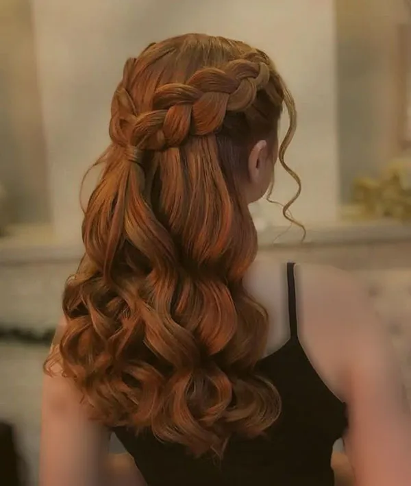 Half open hairstyle 29