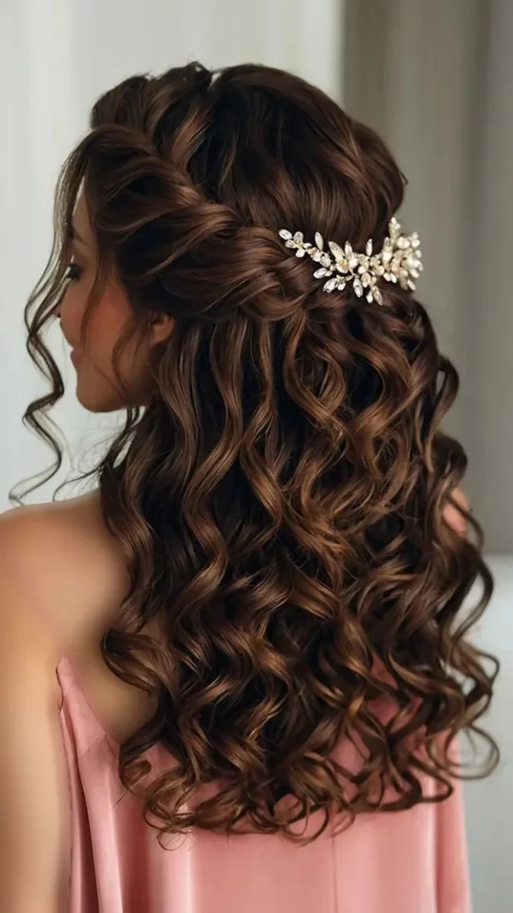 Half open hairstyle 7