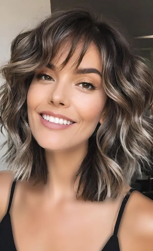 Highlighted bangs 1