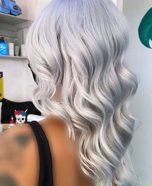 انواع ترکیب رنگ موی یخی زنانه؛ خنک، مدرن و ترند 2025 ! 30 Ice hair color combination 28