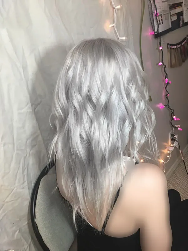 انواع ترکیب رنگ موی یخی زنانه؛ خنک، مدرن و ترند 2025 ! 34 Ice hair color combination 32