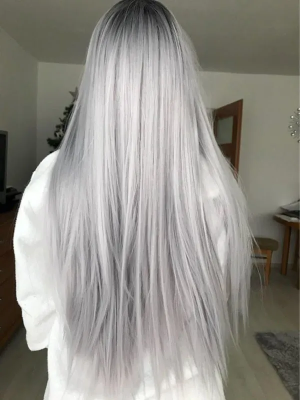انواع ترکیب رنگ موی یخی زنانه؛ خنک، مدرن و ترند 2025 ! 9 Ice hair color combination 7