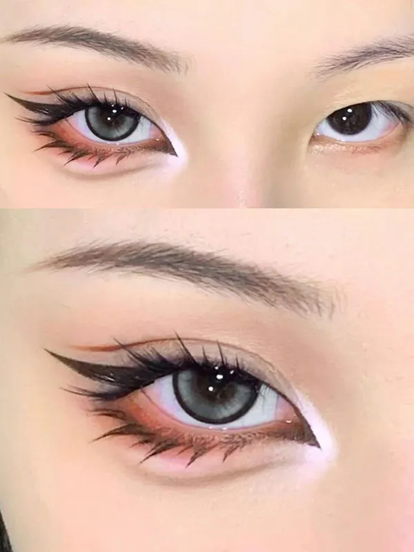 Korean eye makeup tutorial 11