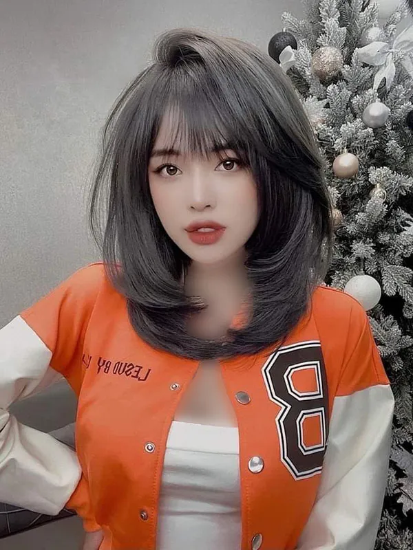 39 مدل مو لیر با چتری جدید ؛ استایل دخترونهای که مد شده! 5 Lear hairstyle with bangs 2