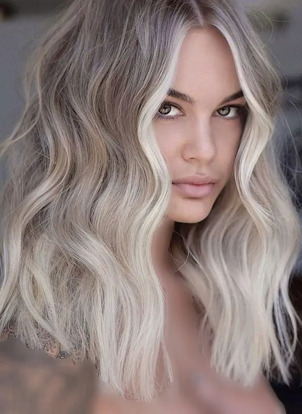 Light hair color for girls 14