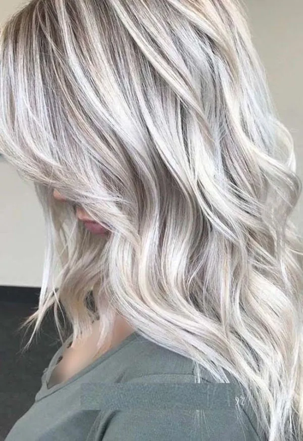Light hair color for girls 18