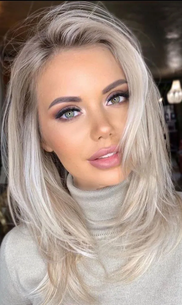 Light hair color for girls 7