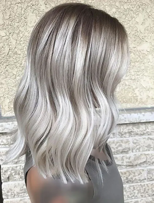 Light hair color for girls 9