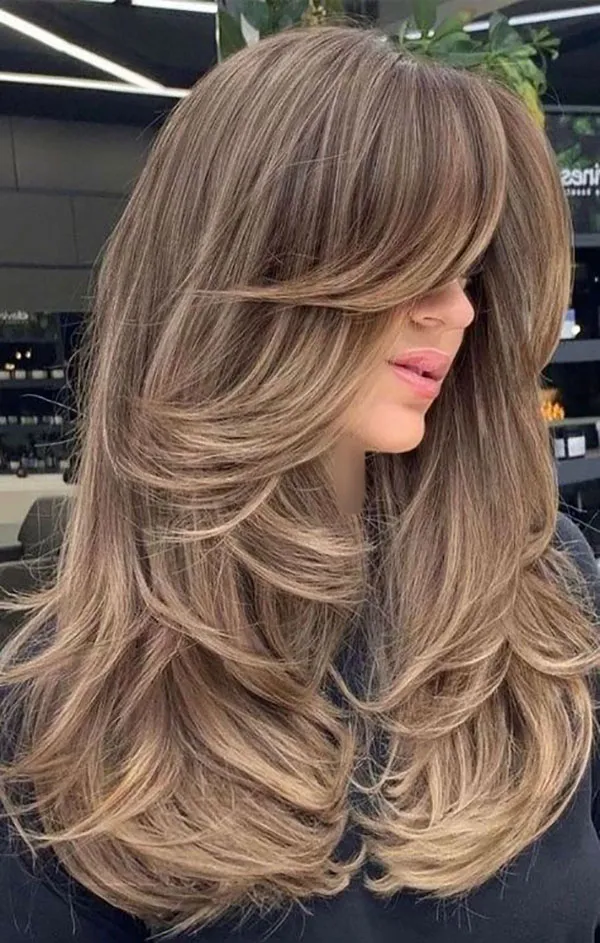 مدل رنگ فندقی روشن مو 2025؛ موهات مثل شکلات براق میشن 😍 24 Light hazel color 20