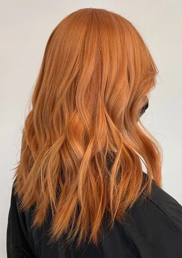 Light henna hair color 21