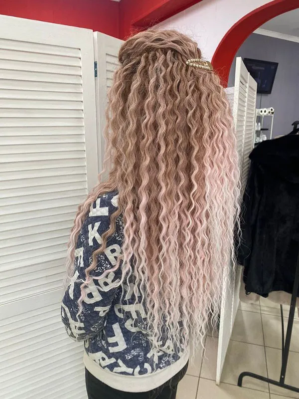 Long afro texture 2