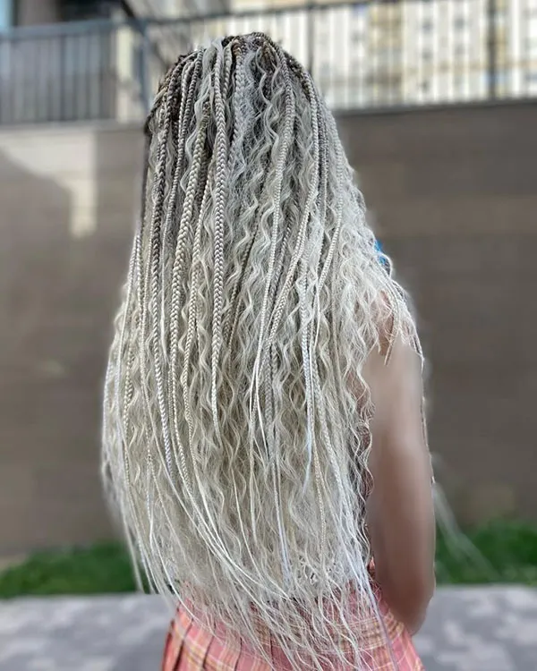 Long afro texture 31