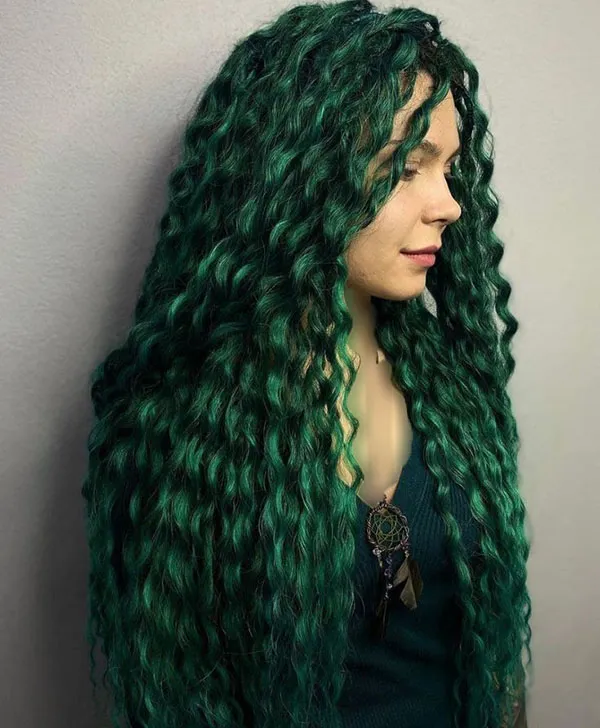 Long afro texture 32