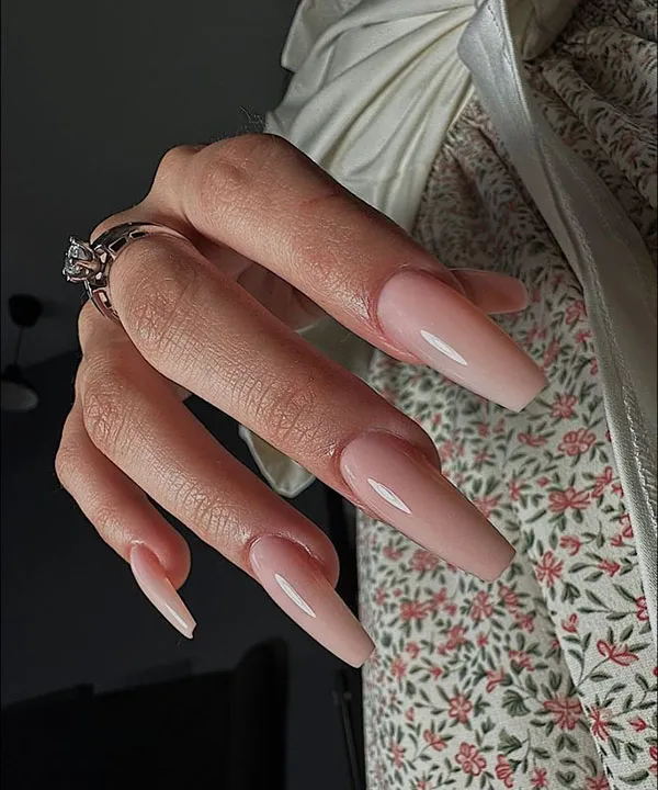 35 مدل ناخن گلدونی بلند که دستاتو کشیدهتر نشون میده! 12 Long flower nail design 28