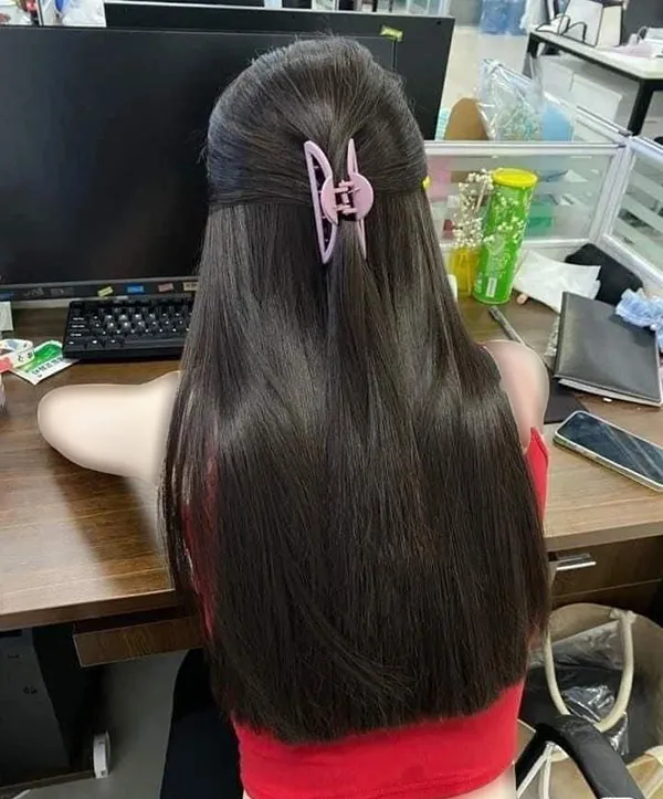 Natural black hair color 14