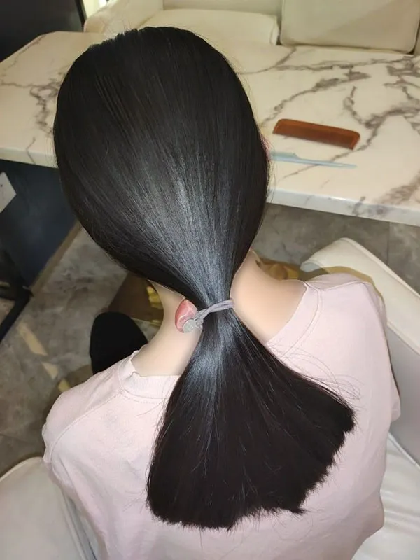 Natural black hair color 18