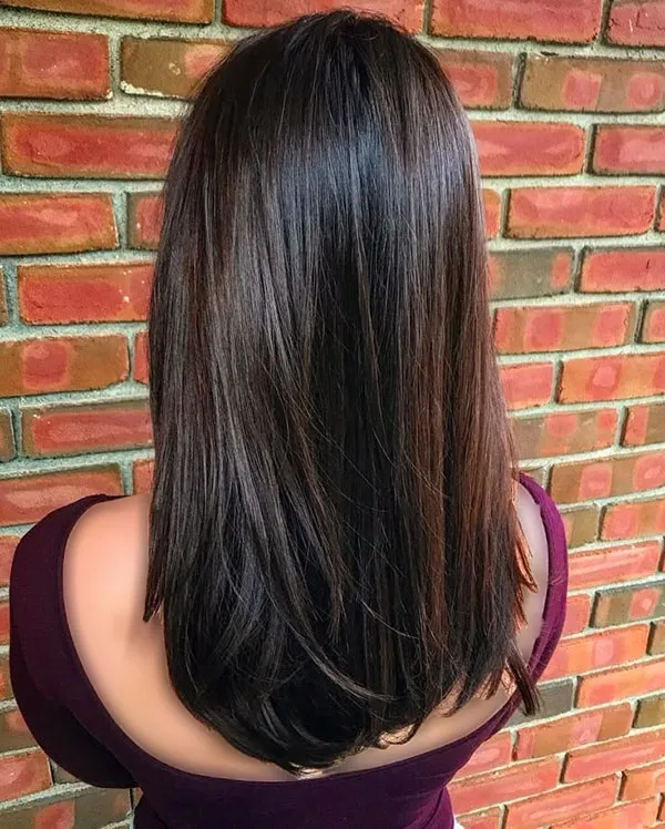 Natural black hair color 26