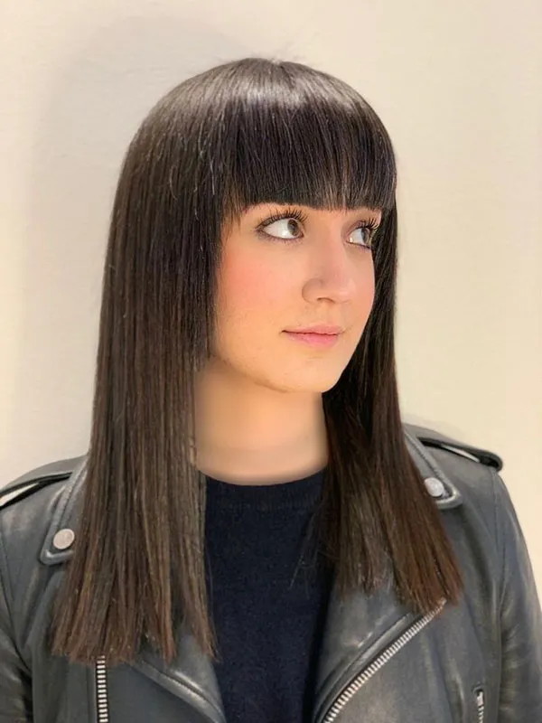 Natural black hair color 6