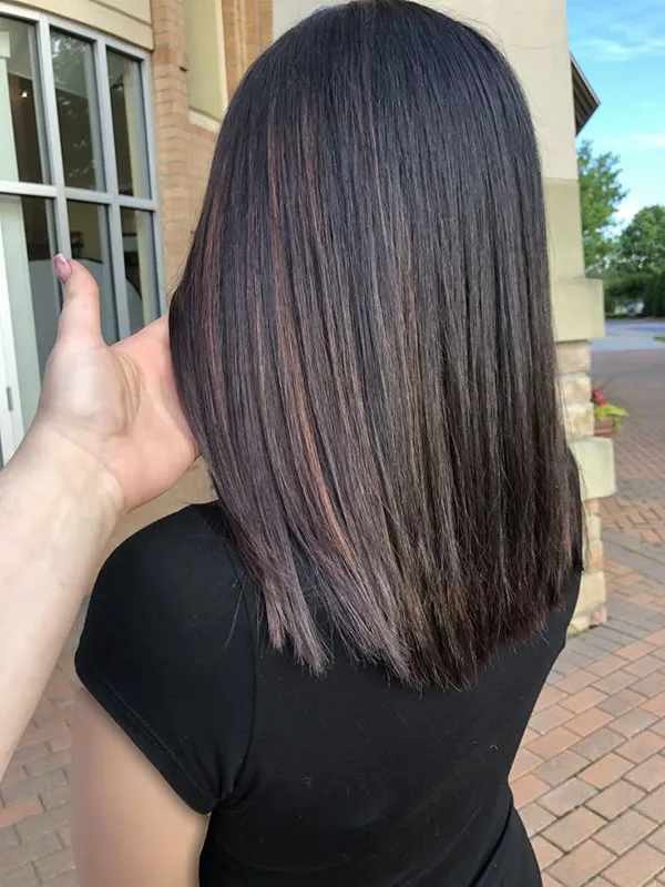 Natural black hair color 7