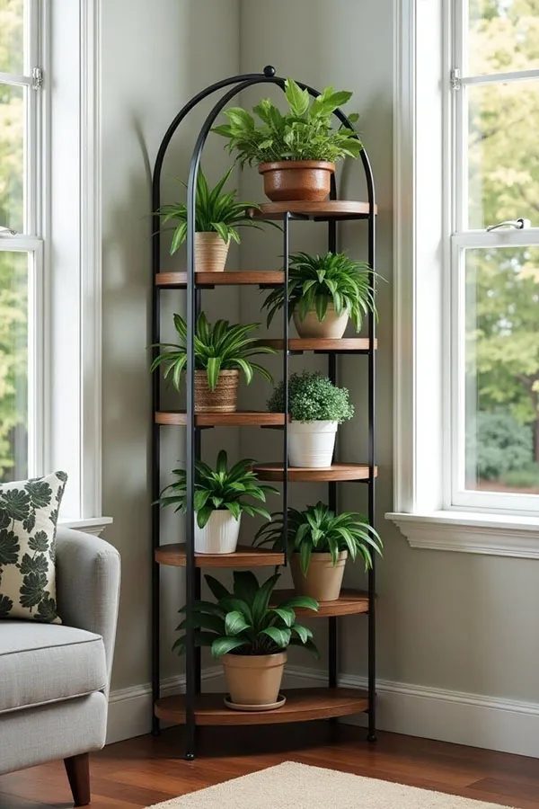 Natural flower arrangement at home 20