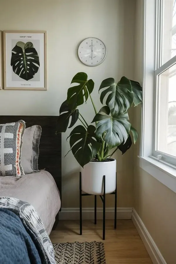 Natural flower arrangement at home 24
