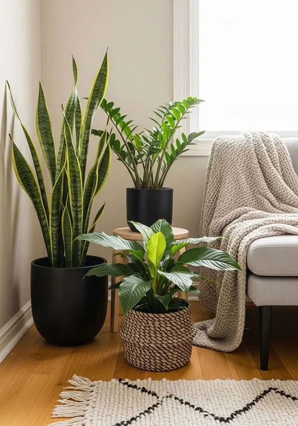 Natural flower arrangement at home 25
