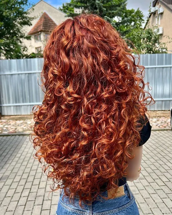 Natural red hair 11