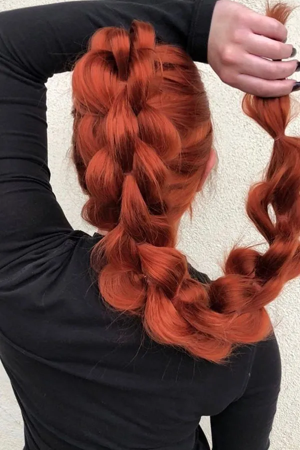 Natural red hair 16