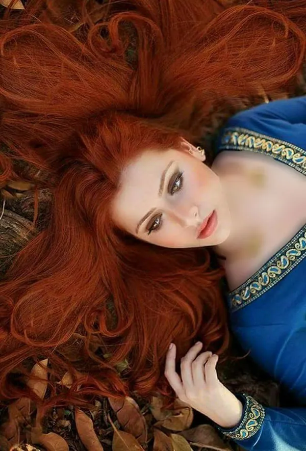 Natural red hair 18
