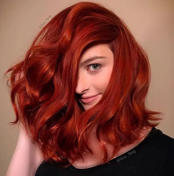Natural red hair 19