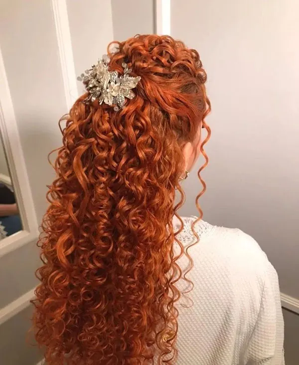Natural red hair 20