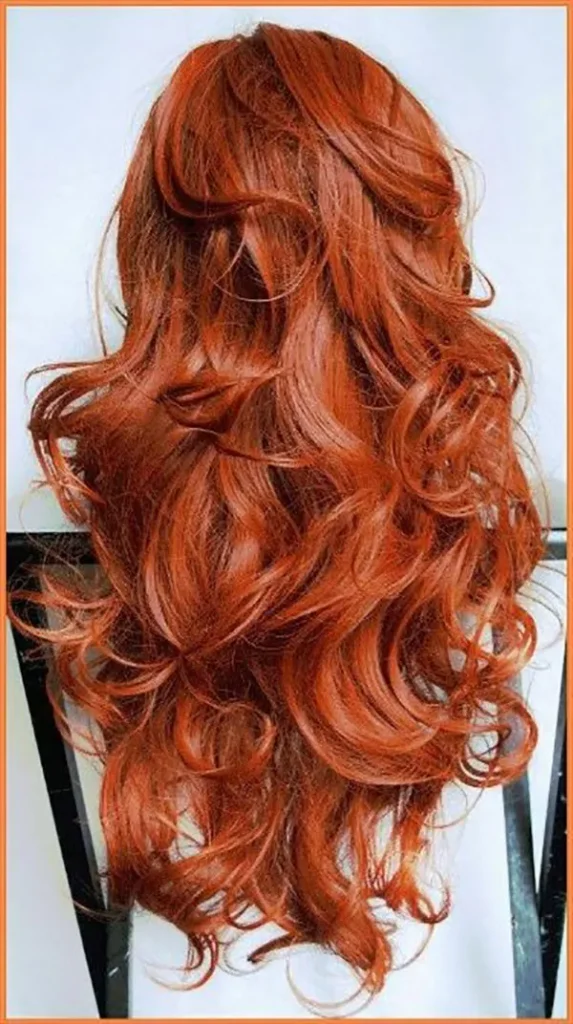 Natural red hair 22