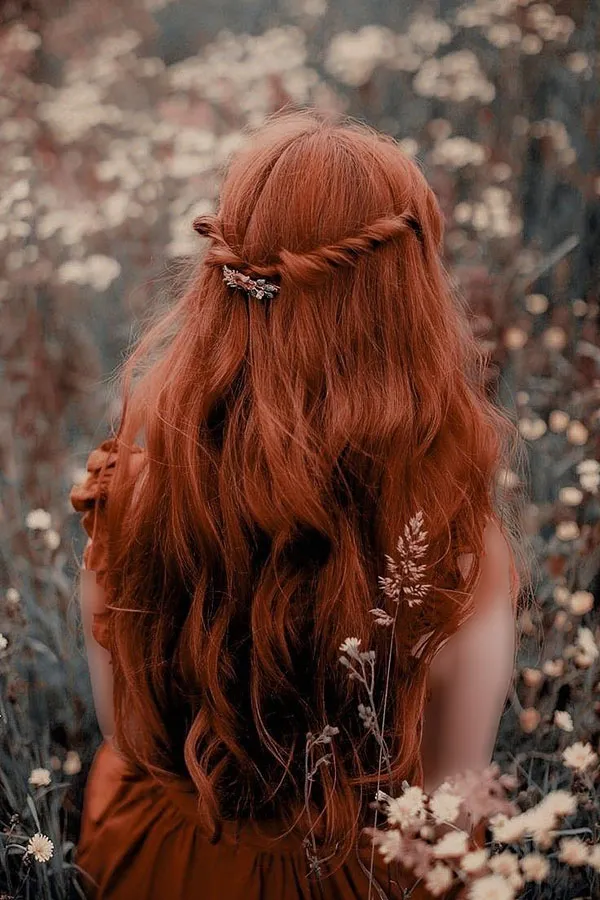 Natural red hair 26