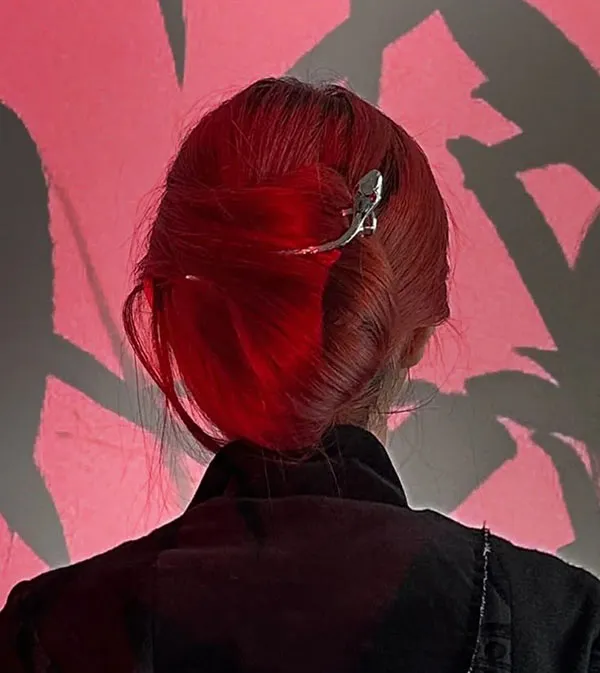 Natural red hair 27