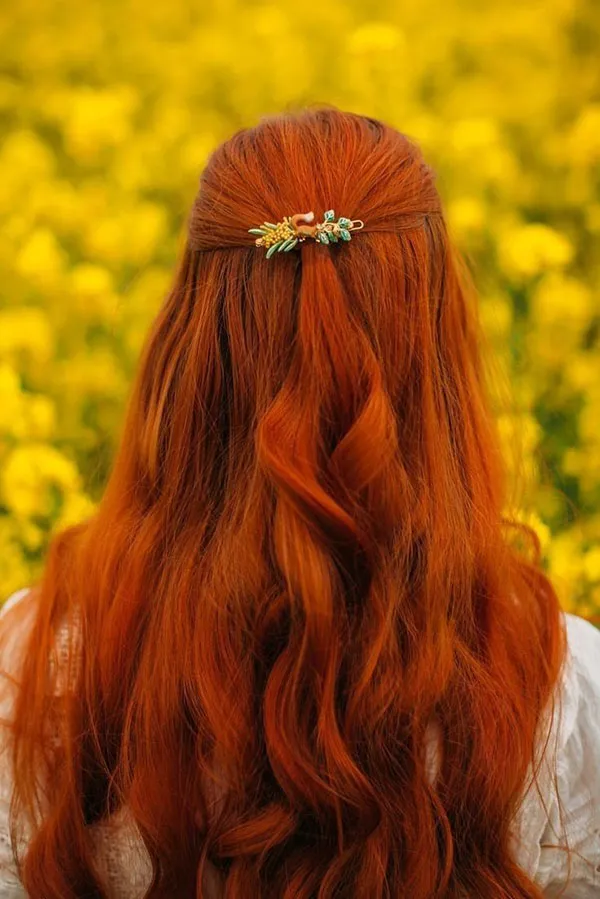 Natural red hair 29