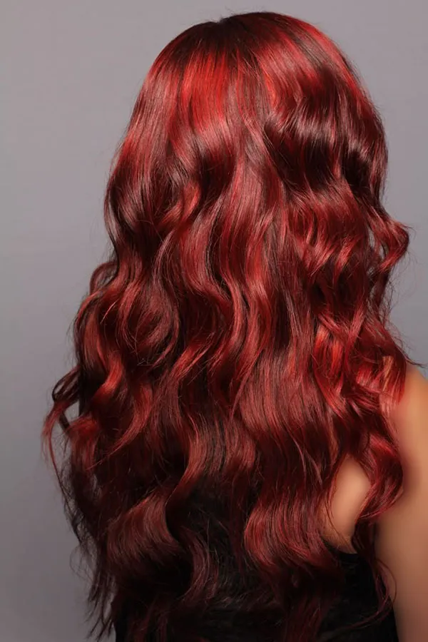 Natural red hair 31