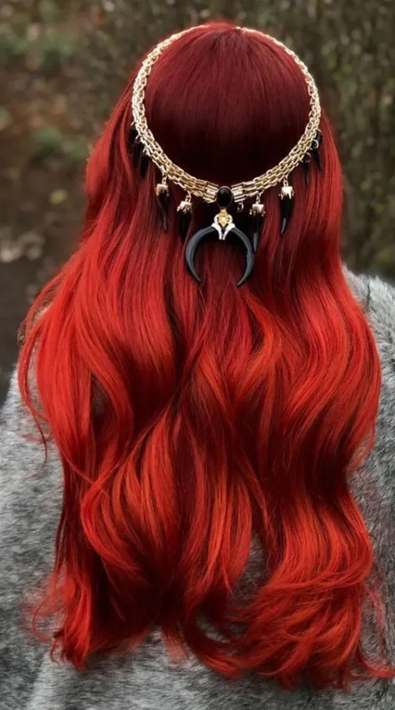 Natural red hair 4