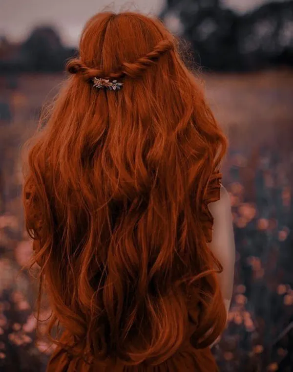 Natural red hair 5