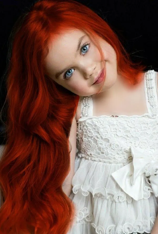 Natural red hair 7