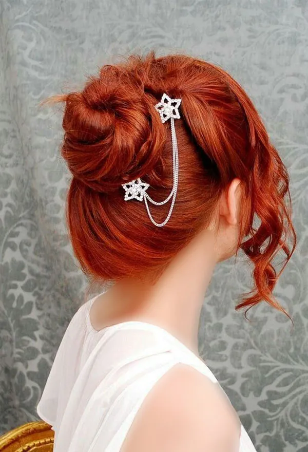 Natural red hair 9