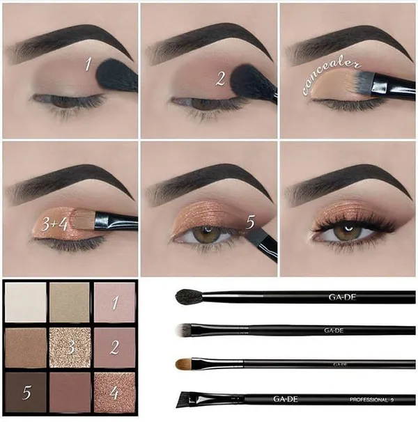 اموزش سایه چشم جدید 2025؛ مرحلهبهمرحله یاد بگیر، از مدلهای کیوت تا لاکچری! 19 New eyeshadow tutorial 16