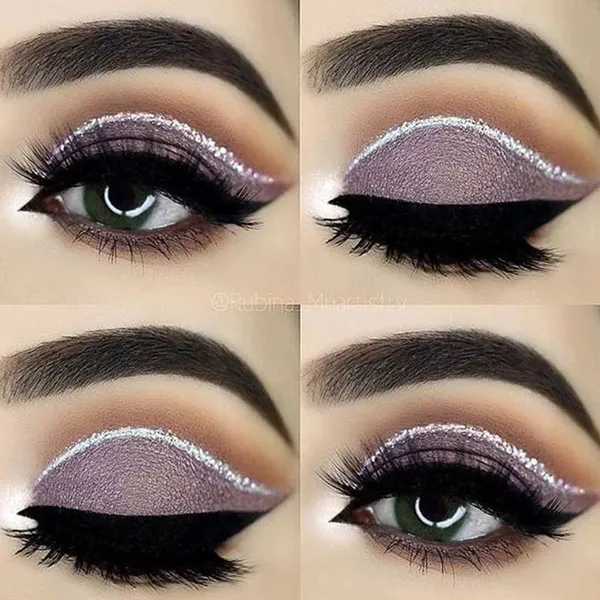 اموزش سایه چشم جدید 2025؛ مرحلهبهمرحله یاد بگیر، از مدلهای کیوت تا لاکچری! 26 New eyeshadow tutorial 23