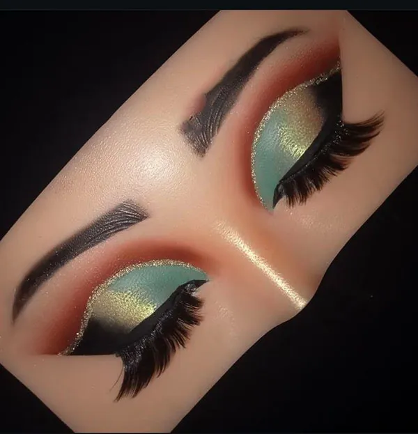 اموزش سایه چشم جدید 2025؛ مرحلهبهمرحله یاد بگیر، از مدلهای کیوت تا لاکچری! 29 New eyeshadow tutorial 28