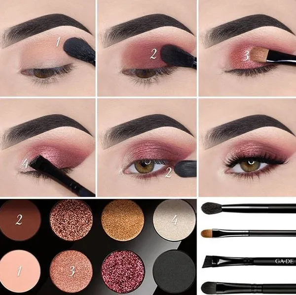 اموزش سایه چشم جدید 2025؛ مرحلهبهمرحله یاد بگیر، از مدلهای کیوت تا لاکچری! 12 New eyeshadow tutorial 9