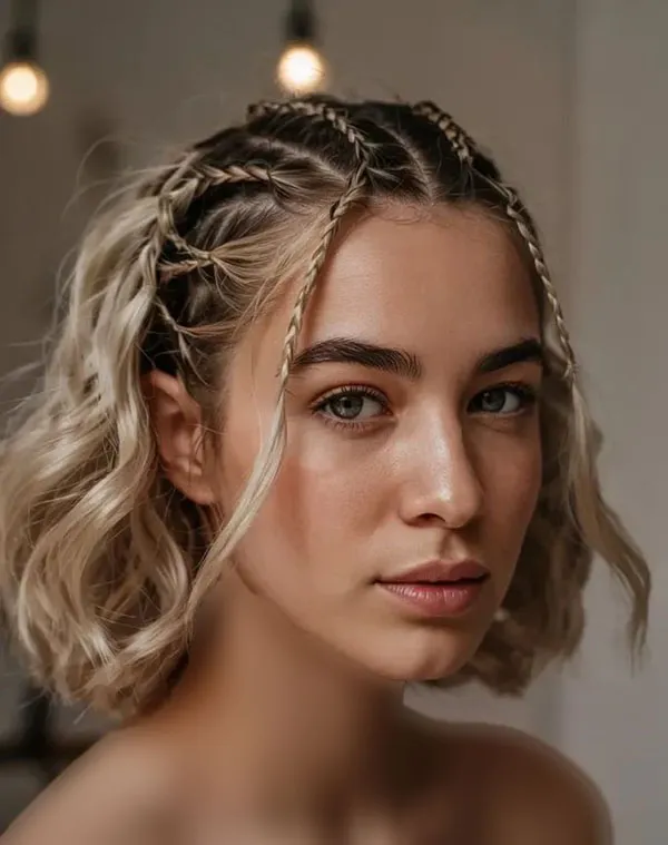 New short hair weave model for girls 2